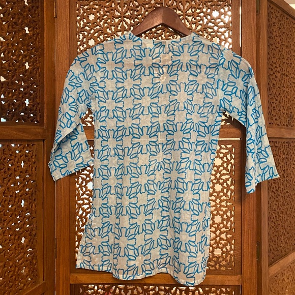 🚻 Kids Lexi York light turquoise swimsuit coverup - Picture 5 of 5